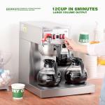 NUPANT 12-Cup Commercial Auto-Fill Coffee Maker