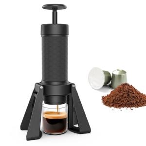Portable 15 Bar Manual Espresso Coffee Maker