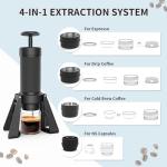 Portable 15 Bar Manual Espresso Coffee Maker