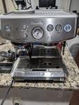 Breville Barista Express Espresso Machine - Silver