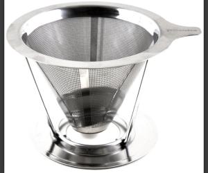 Reusable Stainless Steel Pour Over Coffee Maker