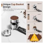 20-Bar Espresso Machine with Milk Frother