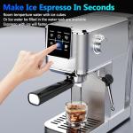 URintells 20 Bar Touch Screen Espresso Machine