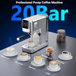 URintells 20 Bar Touch Screen Espresso Machine
