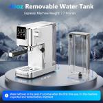 URintells 20 Bar Touch Screen Espresso Machine