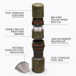 VSSL Nest Pour Over Coffee Kit for Camping