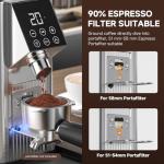 COFIBREWS Home Coffee Bean Burr Grinder 45 Settings