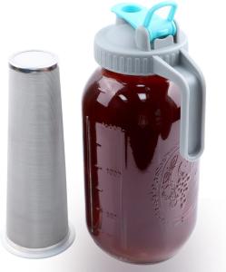 64 Oz Mason Jar Cold Brew Coffee Maker