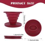 Collapsible Pour Over Coffee Maker for Camping