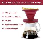 Collapsible Pour Over Coffee Maker for Camping