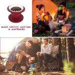 Collapsible Pour Over Coffee Maker for Camping