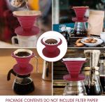 Collapsible Pour Over Coffee Maker for Camping