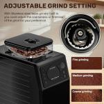 5-Cup Programmable Coffee Maker with Grinder