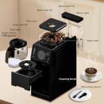 5-Cup Programmable Coffee Maker with Grinder