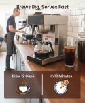 SYBO 12 Cup Stainless Steel Coffee Maker