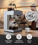SYBO 12 Cup Stainless Steel Coffee Maker