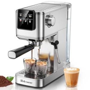 RELEXNOW 20 Bar Espresso Machine with Milk Frother