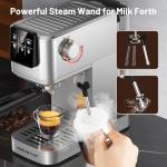 Keenstar 20-Bar Espresso Machine with Milk Frother