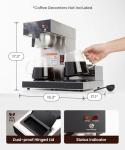 SYBO 12-Cup Commercial Drip Coffee Maker