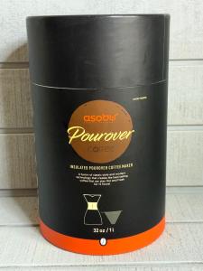 Asobu Black Pour Over Coffee Maker, 32 oz