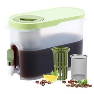 1 Gallon Cold Brew Coffee Maker with Fine Mesh