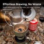 Pour Over Camp Coffee Maker with Insulated Mug