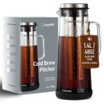 BrewMOO Airtight Cold Brew Coffee Maker Pitcher
