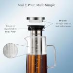 BrewMOO Airtight Cold Brew Coffee Maker Pitcher