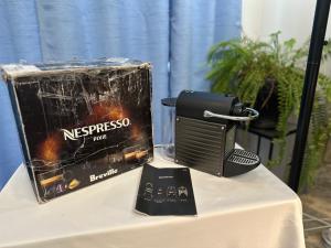 Breville Nespresso Pixie Espresso Machine - Black Titan