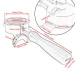 58mm Portafilter for La Marzocco Machines