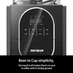 Programmable Coffee Maker and Grinder, Glass Carafe