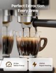Topzee 20 Bar Espresso Machine with Frother