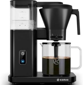 Kismile 8-Cup Drip Coffee Maker with Adjustable Flow