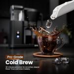 Kismile 8-Cup Drip Coffee Maker with Adjustable Flow