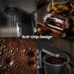 Kismile 8-Cup Drip Coffee Maker with Adjustable Flow