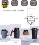 Stainless Steel Portable Pour Over Coffee Maker