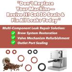 Silicone O Ring Kit for Saeco and Gaggia