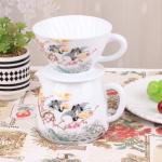 Ceramic V60 Pour Over Coffee Maker Set