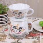 Ceramic V60 Pour Over Coffee Maker Set