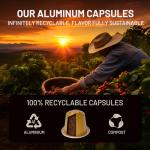 Organic Espresso Pods | Compatible with Nespresso Machines