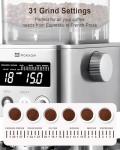 MOKKOM Adjustable Electric Burr Coffee Grinder
