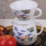 Ceramic V60 Pour Over Coffee Maker Set