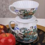 Ceramic V60 Pour Over Coffee Maker Set