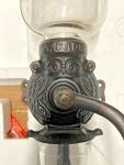 Wall-Mount Vintage Arcade Coffee Grinder with Catch Cup