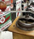 Juno Vintage German Wood Coffee Grinder