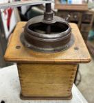 Juno Vintage German Wood Coffee Grinder