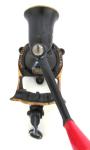 Cast Iron Coffee Grinder with Red Handle