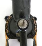 Cast Iron Coffee Grinder with Red Handle