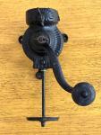 Vintage Cast Iron Wall Mount Coffee Grinder