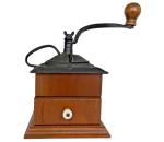 Vintage Hand Crank Cast Iron Coffee Grinder